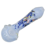 5" Melted Confetti Hand Pipe - Color May Vary - (1 Count)-Hand Glass, Rigs, & Bubblers