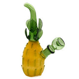 7"-8" Multi Color Pineapple Shaped Bubbler - Color And Style May Vary (1, 5 and 10 Count)-Hand Glass, Rigs, & Bubblers