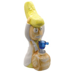 8" R & M Ceramic Water Pipe 0413 - (1 Count)-Ceramic Bubbler