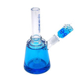 Cheech - 8" Water Bubbler With Glycerin - Various Colors - (1 Count)-Hand Glass, Rigs, & Bubblers