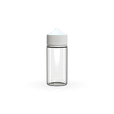 Chubby Gorilla 100Ml V3 Pet Unicorn Bottle With Cr & Tamper Evident Break-Off Band (Clear Natural Bottle With Opaque White Closure) - (400 Count)-Glass Jars