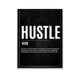 Hustle Definition Poster-Poster