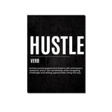 Hustle Definition Poster-Poster