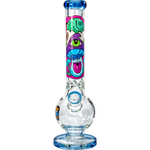 Influenced Brandz X Nicky Davis 15" Fishbowl Bong - (1 Count)-Hand Glass, Rigs, & Bubblers