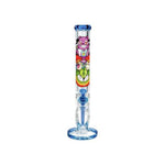 Influenced Brandz X Nicky Davis 15" Straight Bong - (1 Count)-Hand Glass, Rigs, & Bubblers