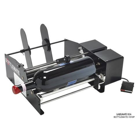 Labelmate Automatic Bottle Label Applicator, 15" wide. 1 label per bottle - BOTTLEMATE-1510P-Applicators