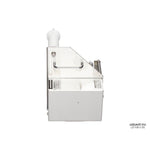 Labelmate Automatic Stainless Steel Label Dispenser for transparent and opaque labels up to 4.5” LD-100-U-SS-Dispensers