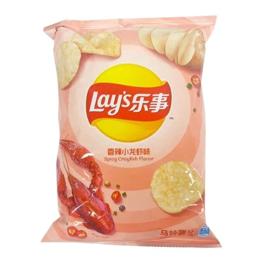 Lay's Potato Chips Spicy Crayfish Flavor - (1 Count) – soonerpacking