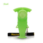 Waxmaid 4.3" Silicone Shark Hand Pipe - (12 Count Display)-Hand Glass, Rigs, & Bubblers