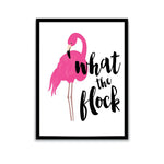 "What The Flock" Poster-Poster