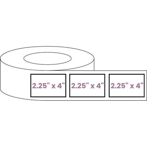 Zebra Direct Thermal Labels - Metrc Label- 2.25" x 4" - 1" Core / 4" Outer Diameter (390 Per Roll)-Stock Labels