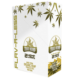 True Hemp Flav-R-Less 25 Packs Per Box 2 Wraps Per Pack-Papers and Cones